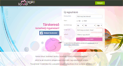 Desktop Screenshot of magiclove.hu